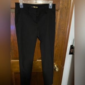 Dazz Skinny Black Dress Pants (M)